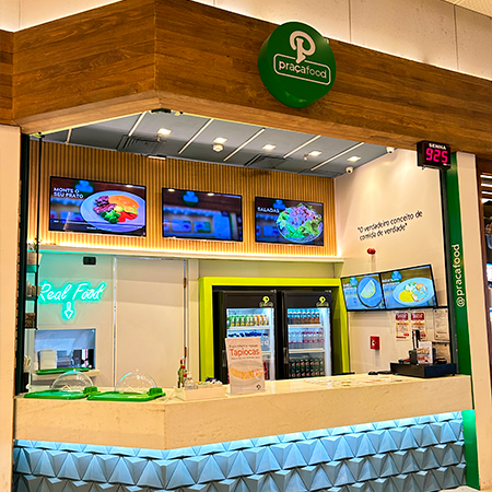 Logo da loja praça food